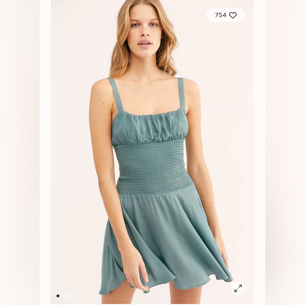 Free People Intimately Free Something Sweet Slip Dress Small Fairy Dainty Flirty